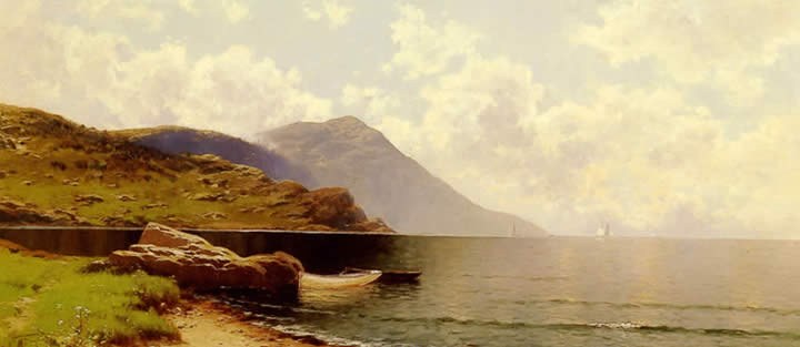 Alfred Thompson Bricher Rippling Sea Manchester